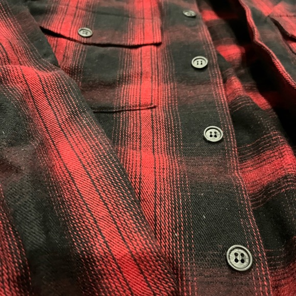 MARCELO BURLON iamens eagle print plaid check shirt - Picture 12 of 14